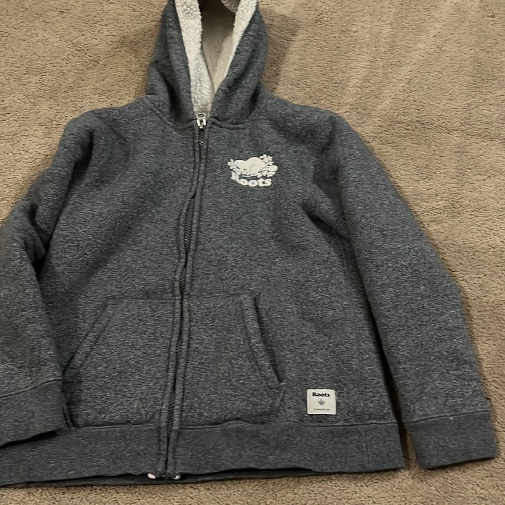 Roots Fleece Zip Up Youth XL